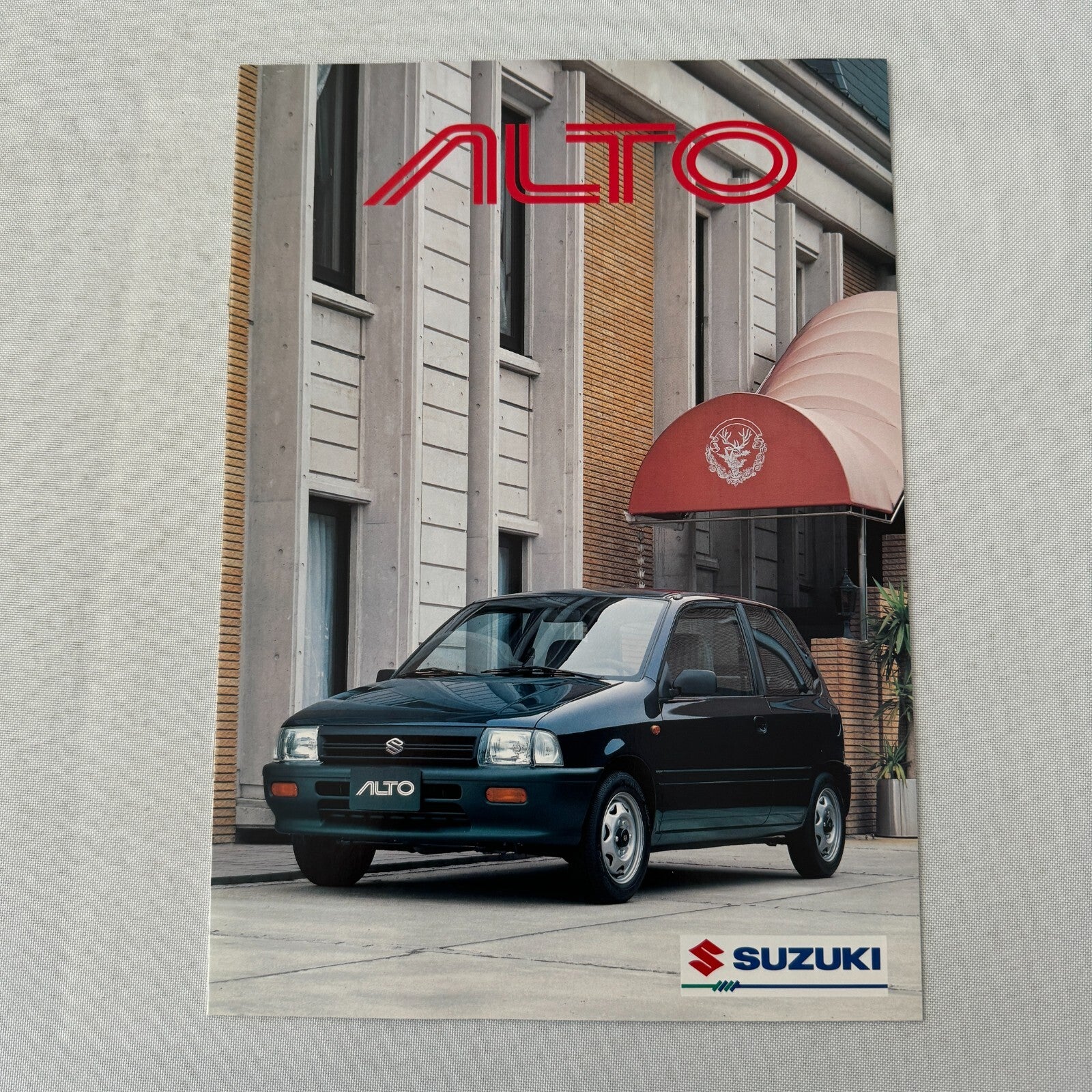 Suzuki Alto Car Press Kit Brochure Catalog Photos European