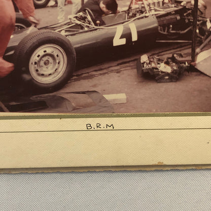 BRM Racing Car Vintage Photo Photograph Print British Grand Prix Race