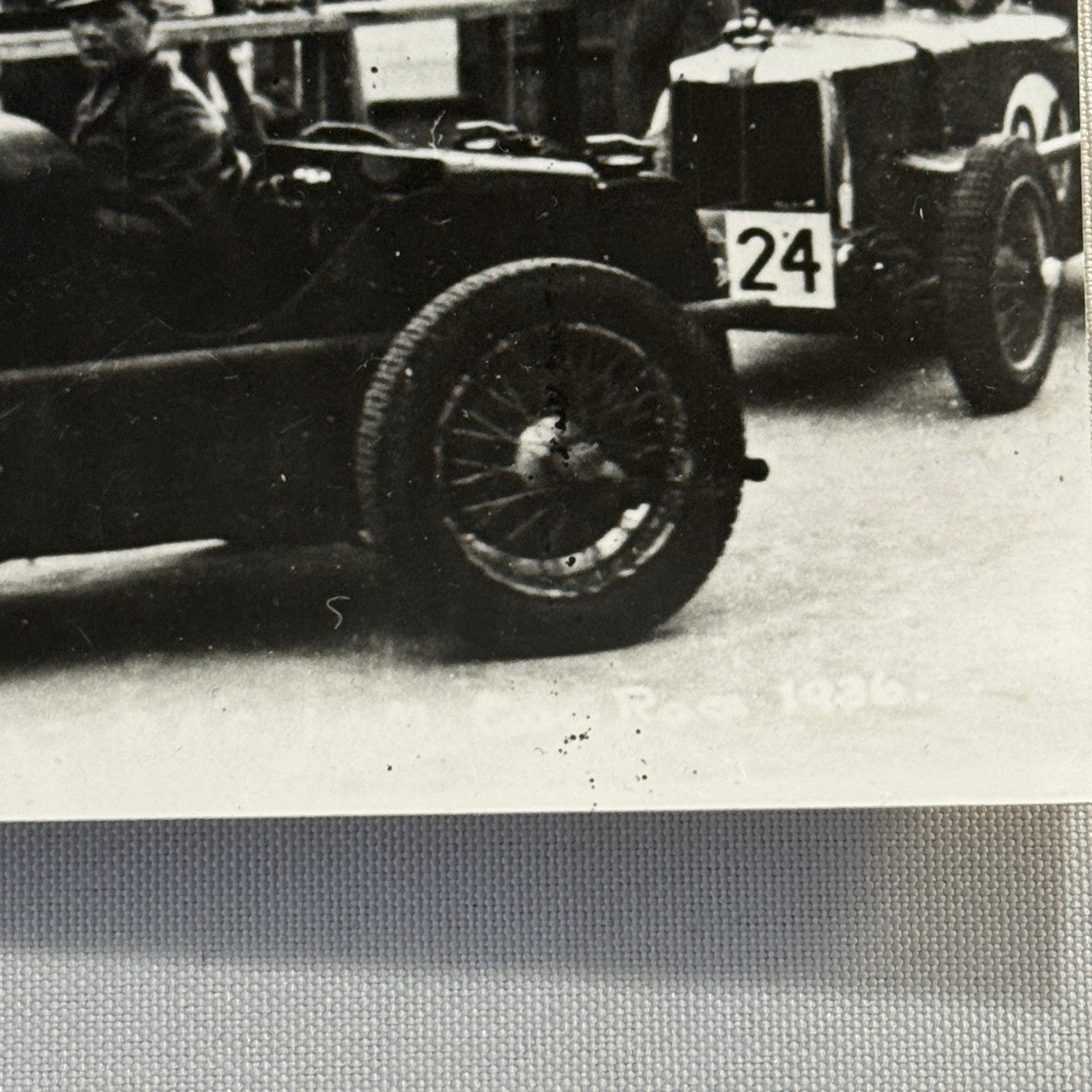 MG Racing Car Photo Photograph Print Vintage Image Modern Print