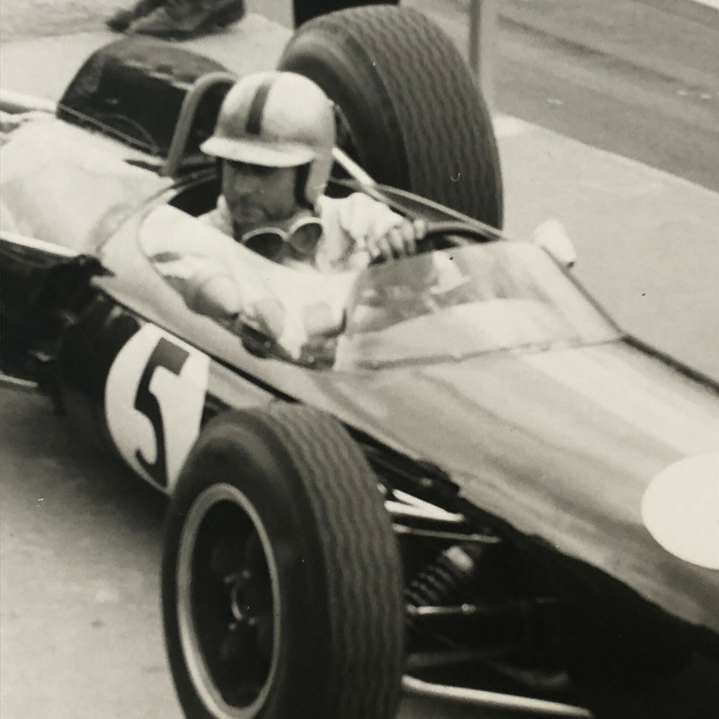 Vintage Grand Prix Racing Car Photo Photograph Print 1965 ? 