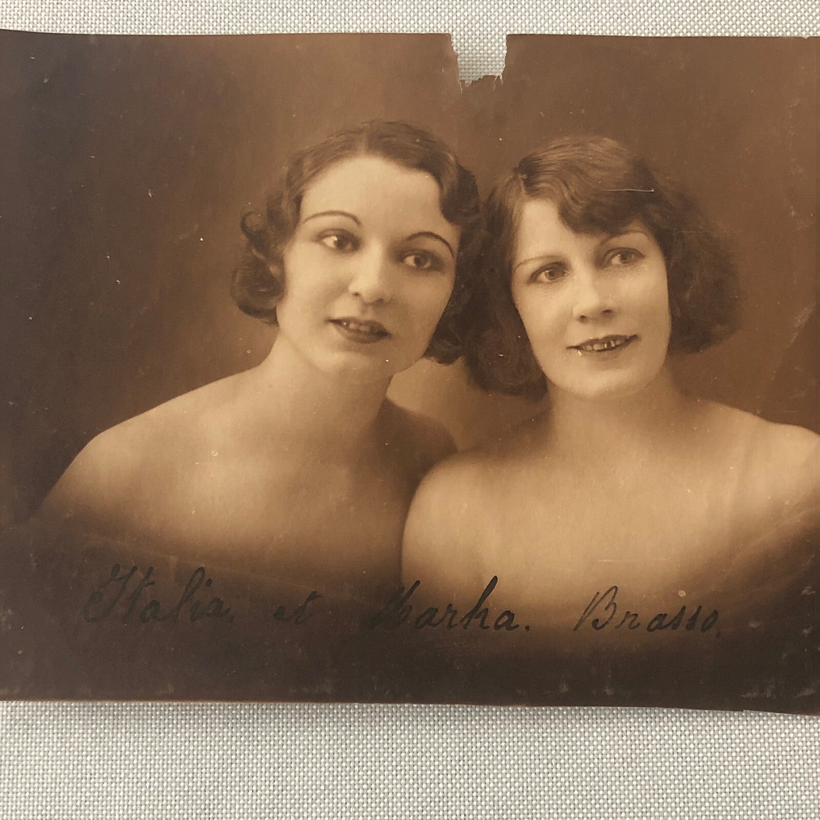 Circus Performer Women Portrait Photo Photograph Vintage Antique