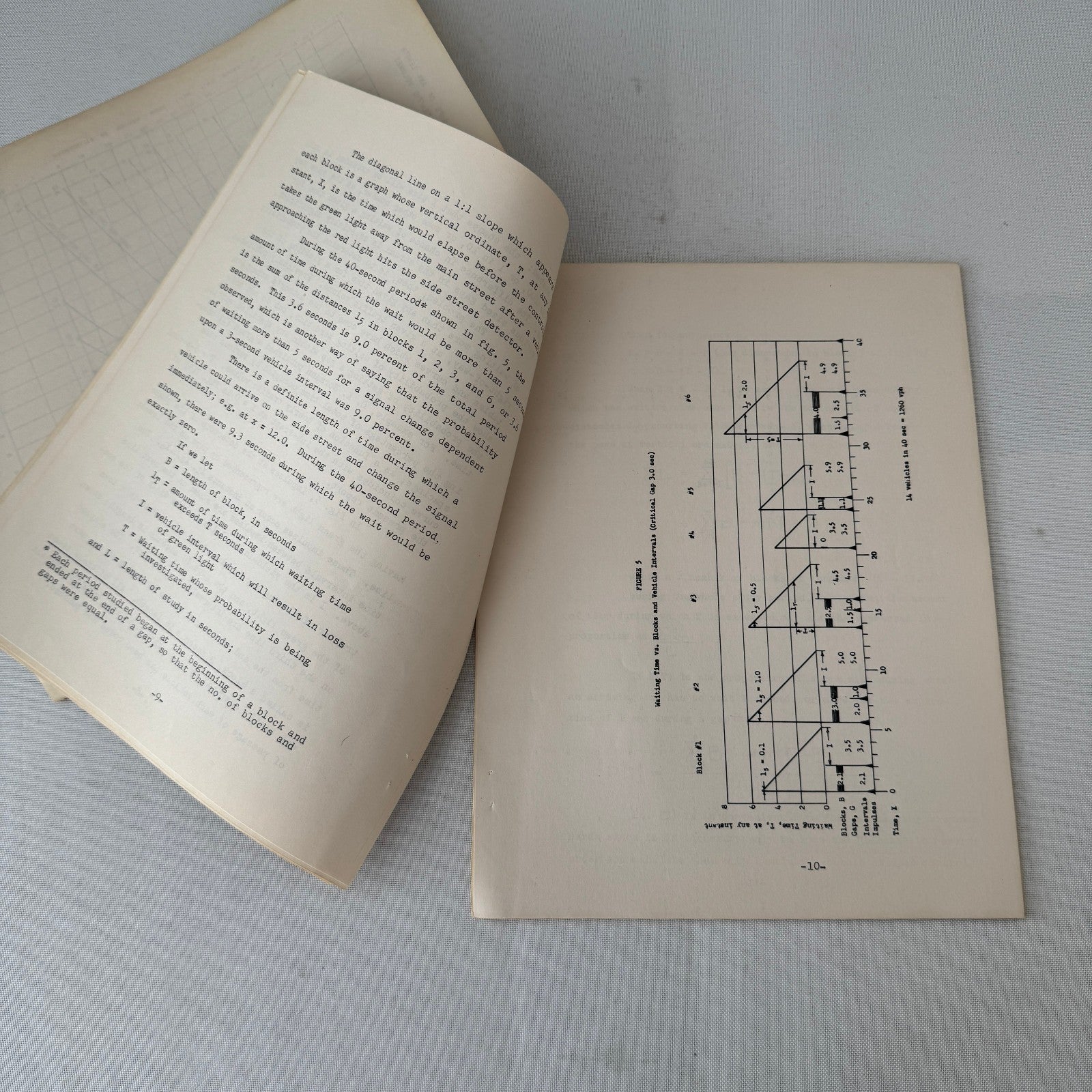 1954 California Traffic Study Civil Engineering Road Construction Documents