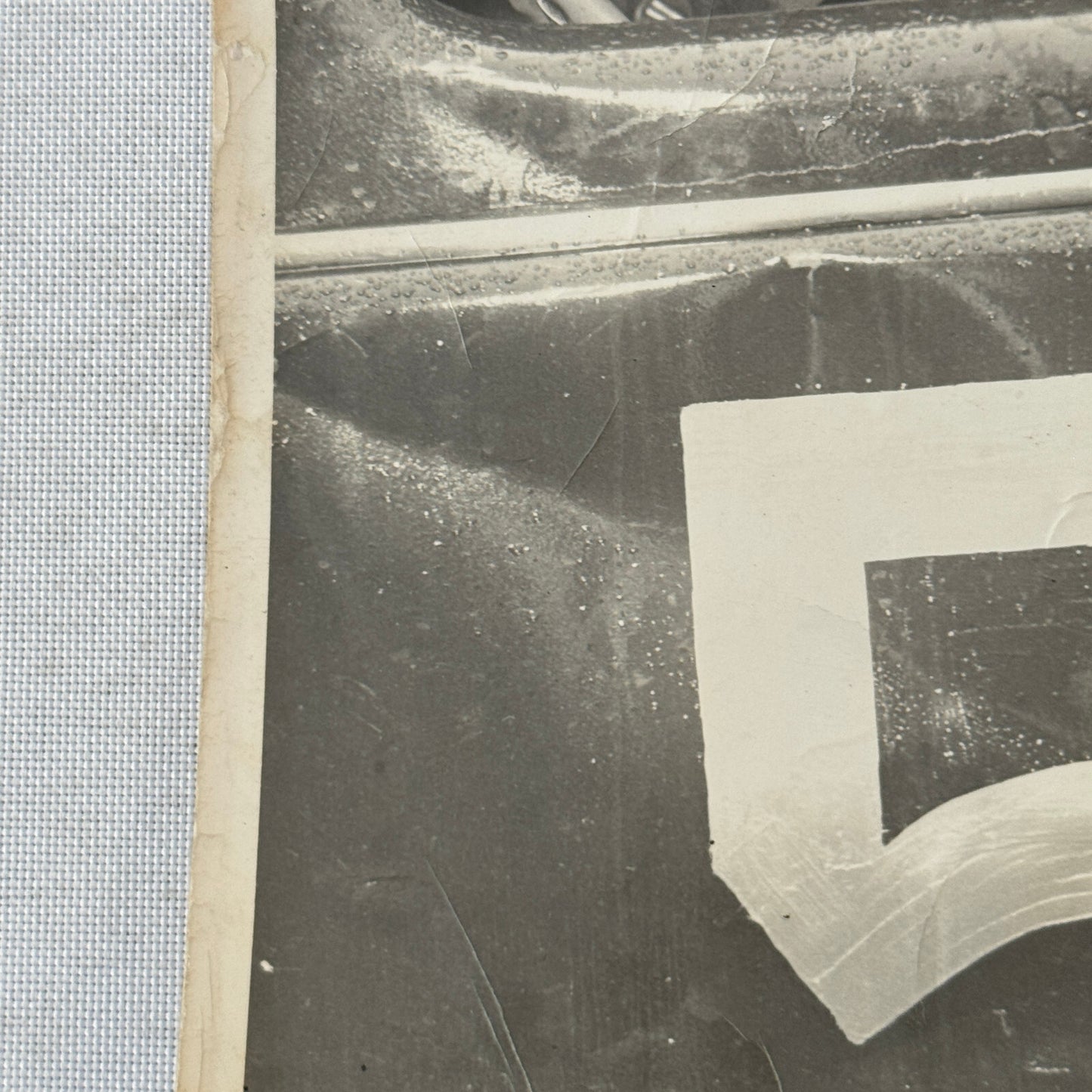 Vintage Stock Car Racing Car Driver Photo Photograph