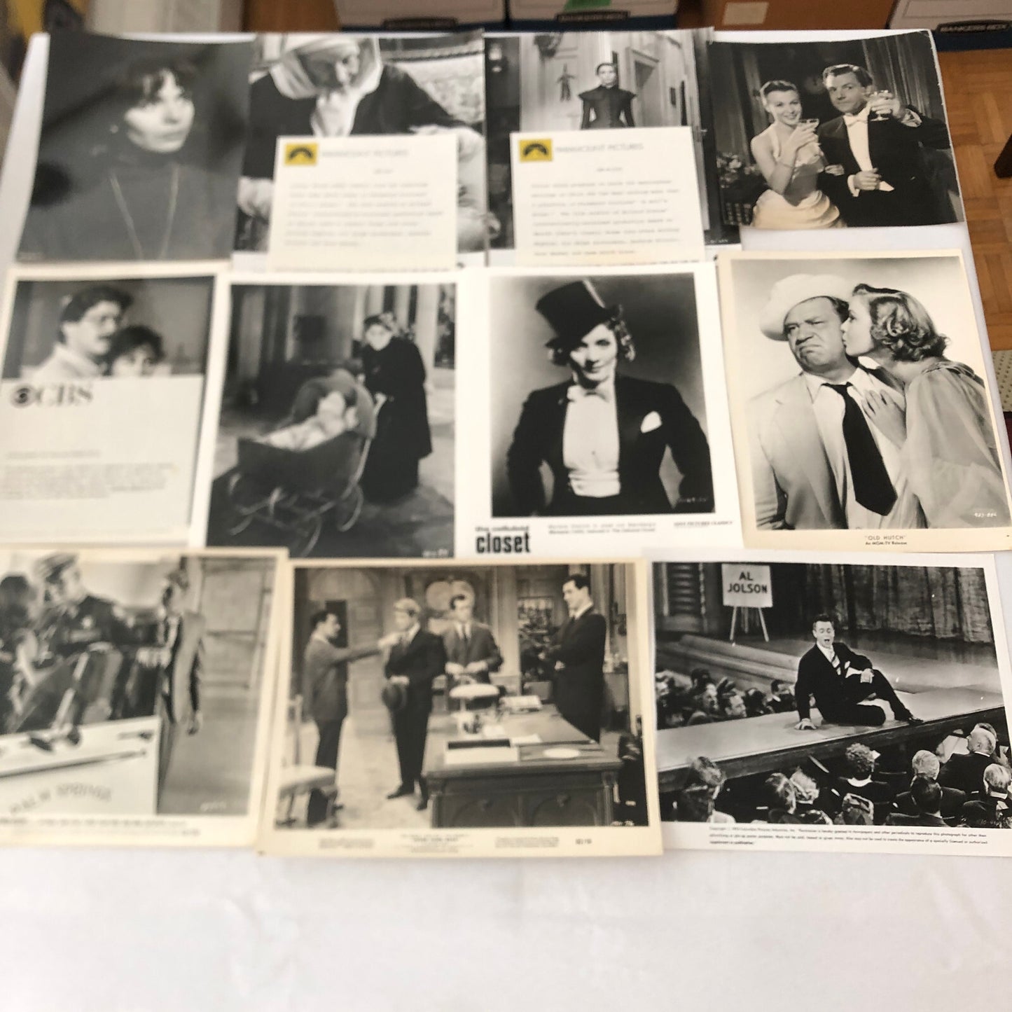 HUGE Celebrity Movie Film Star Still Press Photo Photograph Lot 100+ 1950s-1990s