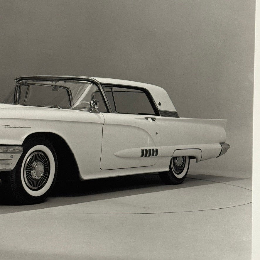 Vintage 1958 Ford Thunderbird Car Automobile Photo Photograph Modern Print