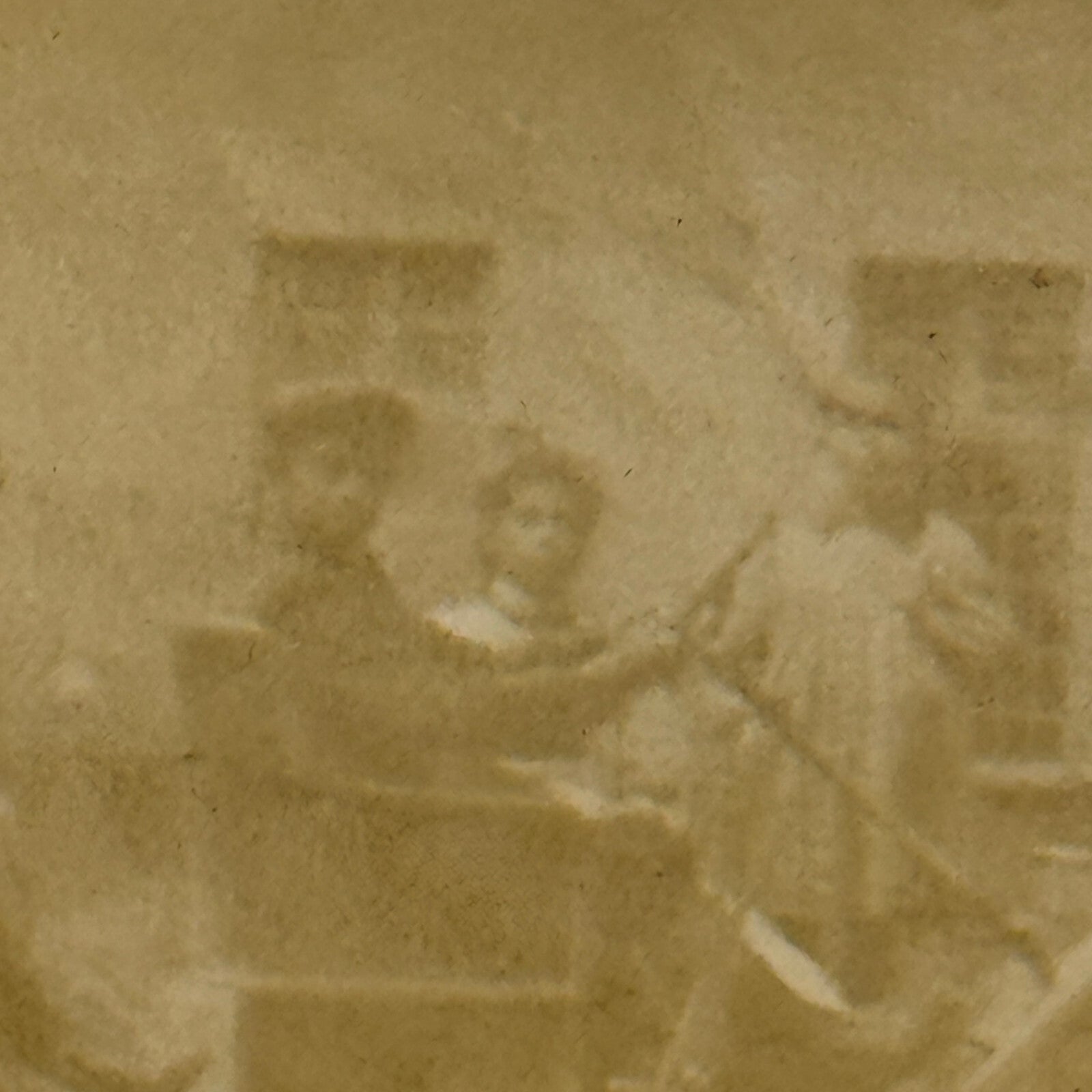 Vintage Photograph Photo Antique People in Early Automobile Car
