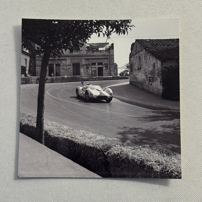 Maserati Birdcage Racing Photo Photograph Lucky Lloyd Casner 1961 Modern Print