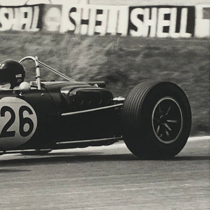 Dan Gurney Eagle Car Grand Prix Racing Car Driver Photo Photograph Vintage