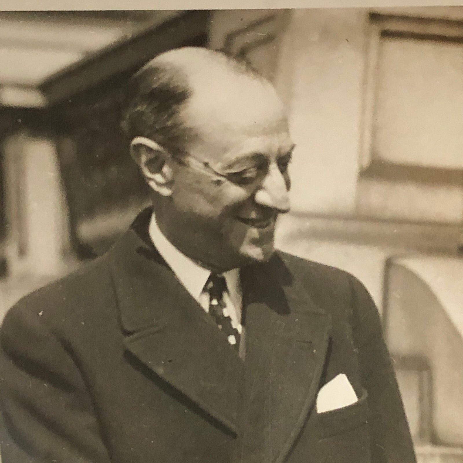 Press Photo Photograph Ambassador to France with Robert W Bingham Publisher 1933