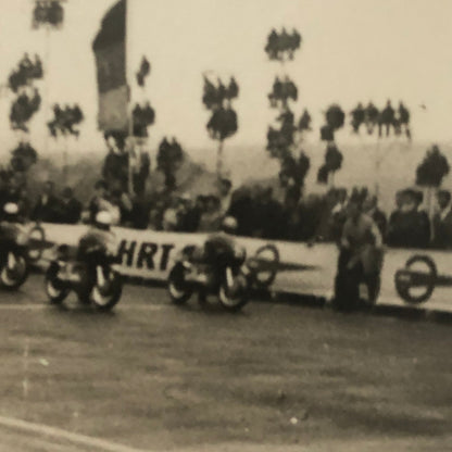 Vintage Motorcycle Racing Photo photograph Snapshot Germany
