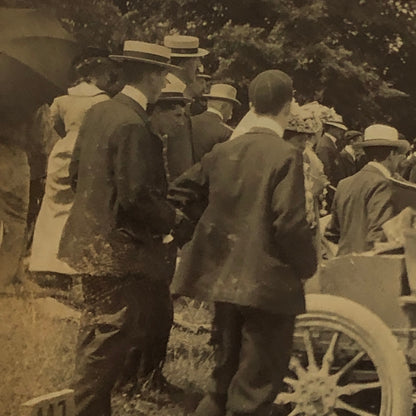 Vintage Racing Photo Photograph Print - Tag AL22E2
