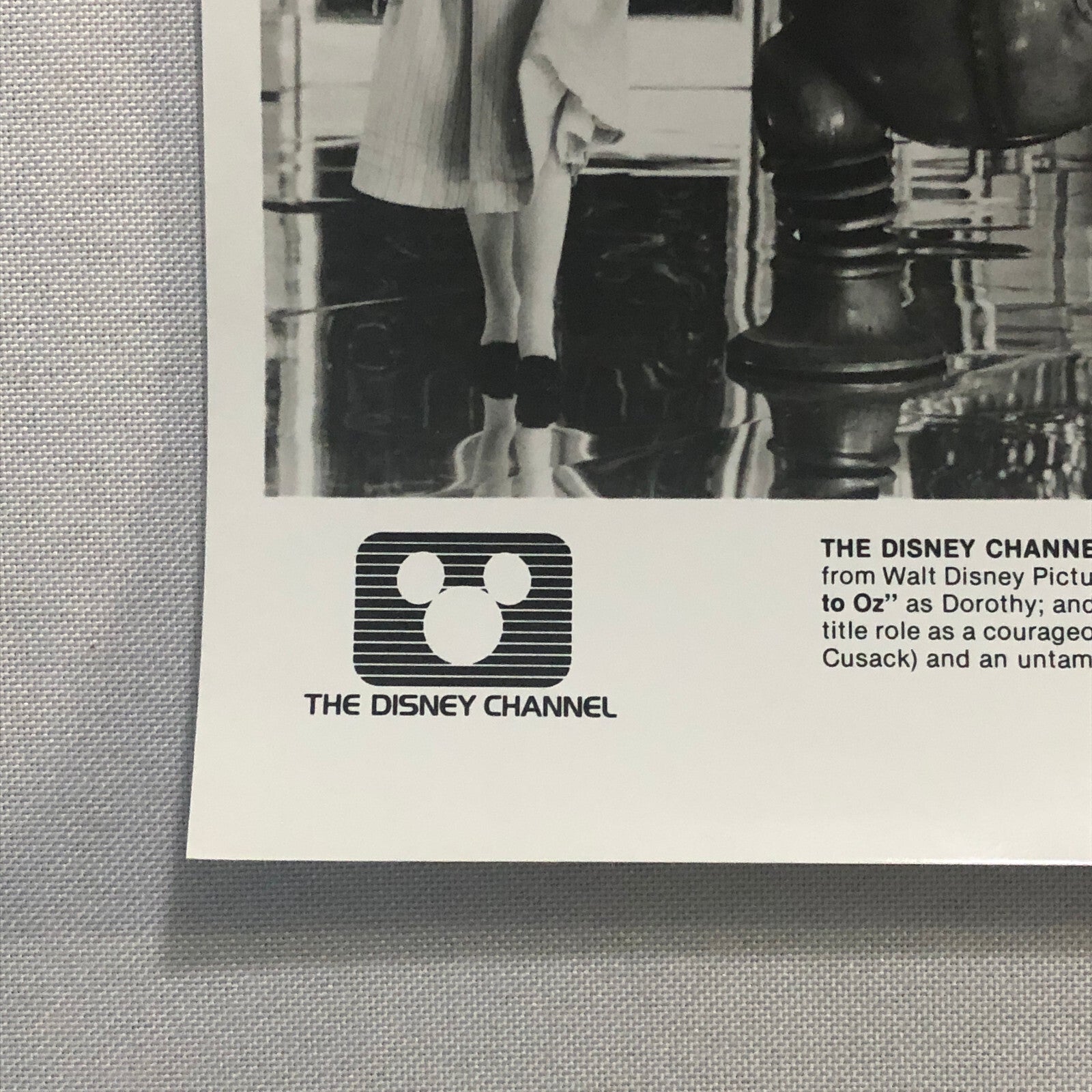 Disney Channel Movie Press Photo Photograph Return to Oz Journey of Natty Gann