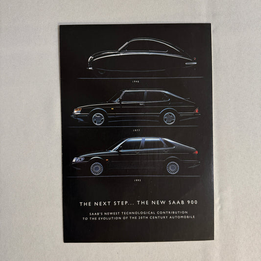 1993 Saab 900 Car Sales Brochure Catalog Advertising