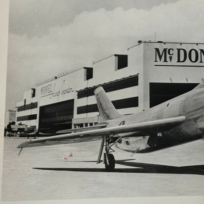 McDonnell Aircraft Corporation XF3H-1 Demon Airplane Aircraft Photo Photograph