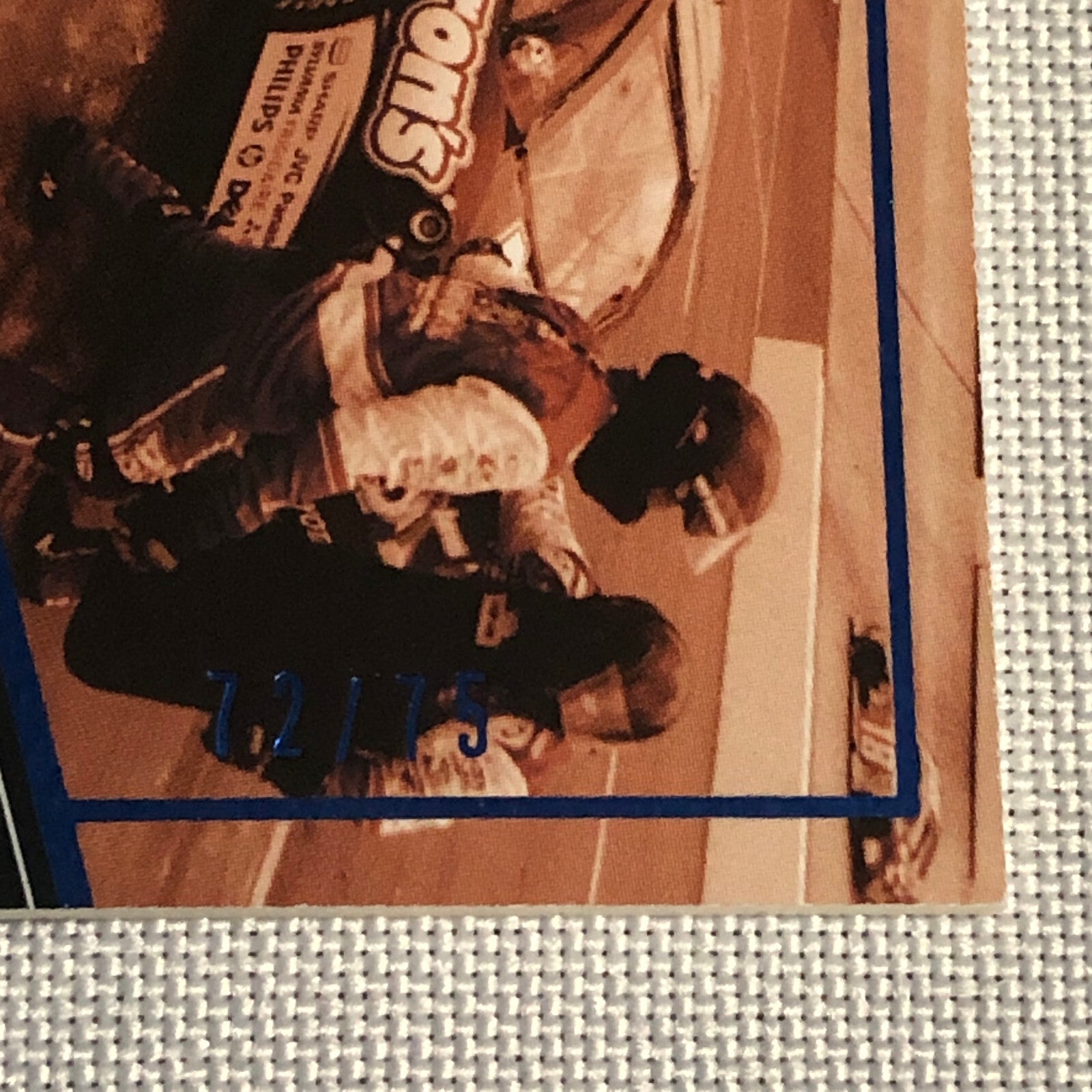 2010 Wheels Uppercuts David Reutimann Pit Sign Relic Card /75 NASCAR