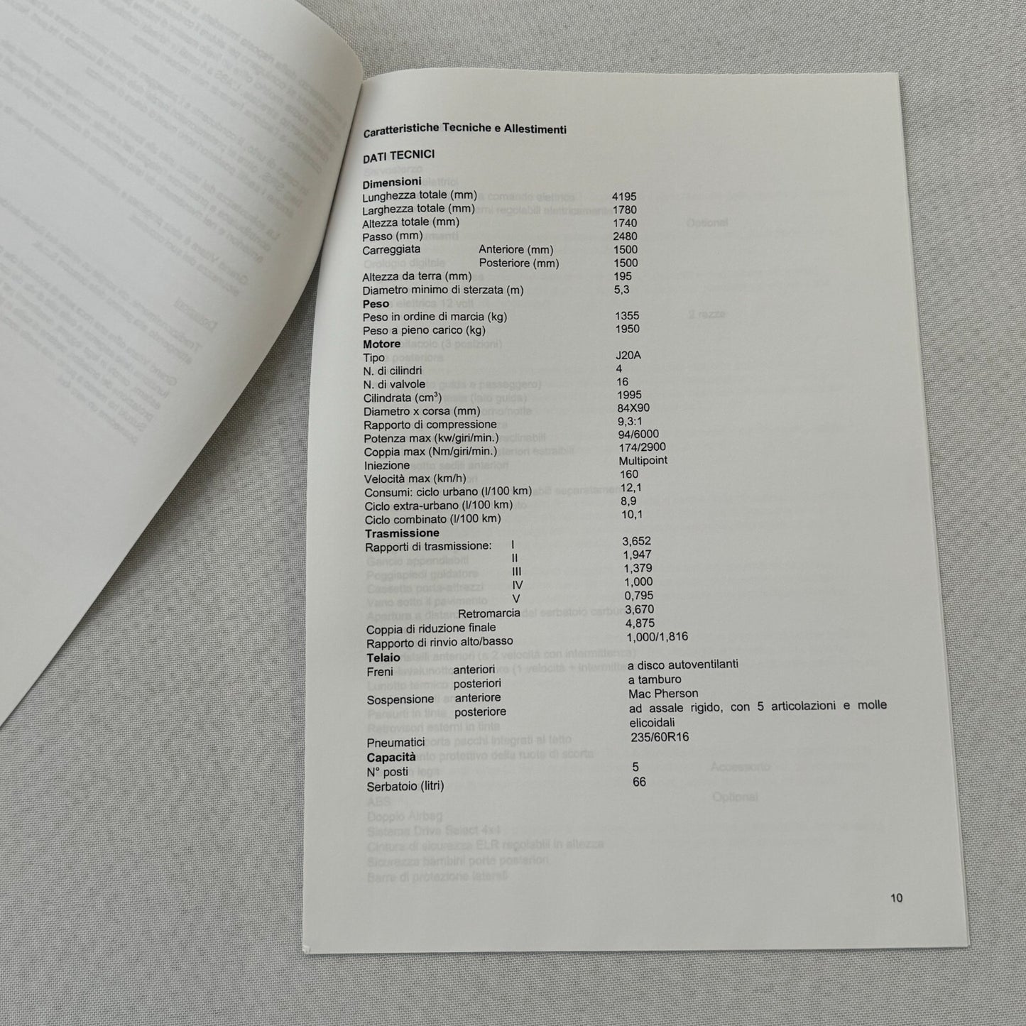 1995 Suzuki Vitara Press Kit Brochure Photos German Text European Market