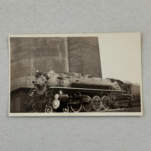 Vintage Train Locomotive Photo Photograph