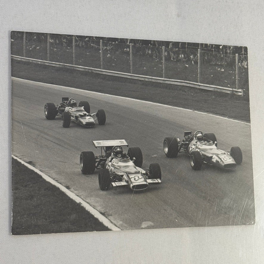 Vintage Racing Photo 1969 Monza Jochen Rindt JP Beltoise Jackie Stewart DPPI