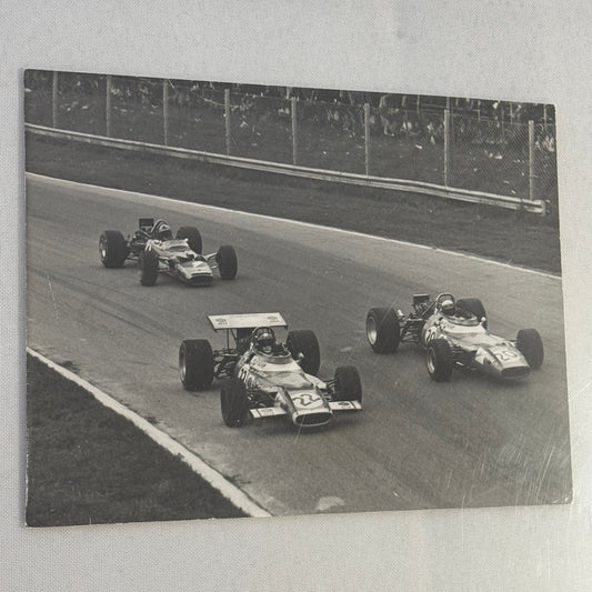 Vintage Racing Photo 1969 Monza Jochen Rindt JP Beltoise Jackie Stewart DPPI