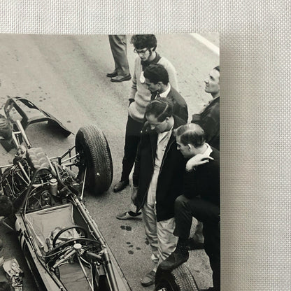 1962 Lotus 25 Climax Racing Car Press Photo Photograph - Jos Reinhard 
