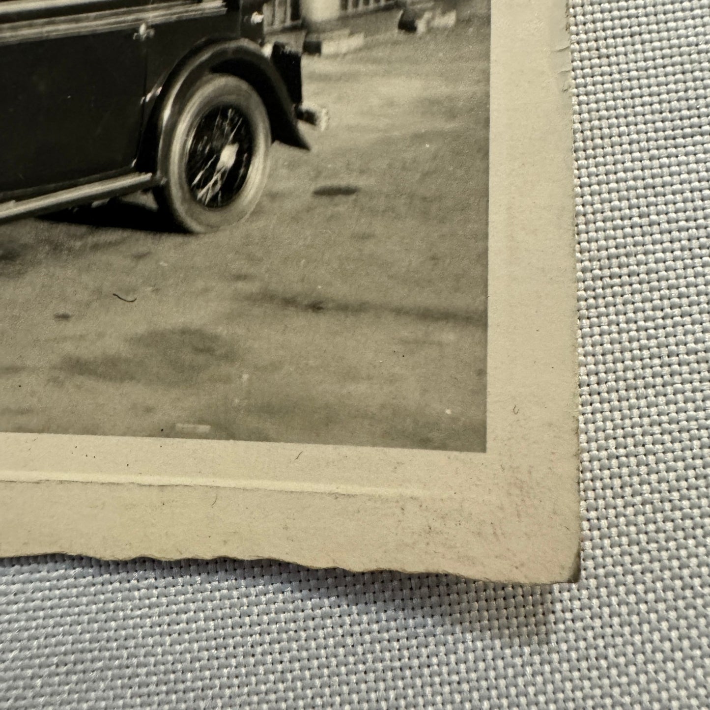 Vintage Photograph Photo Print Car Automobile European