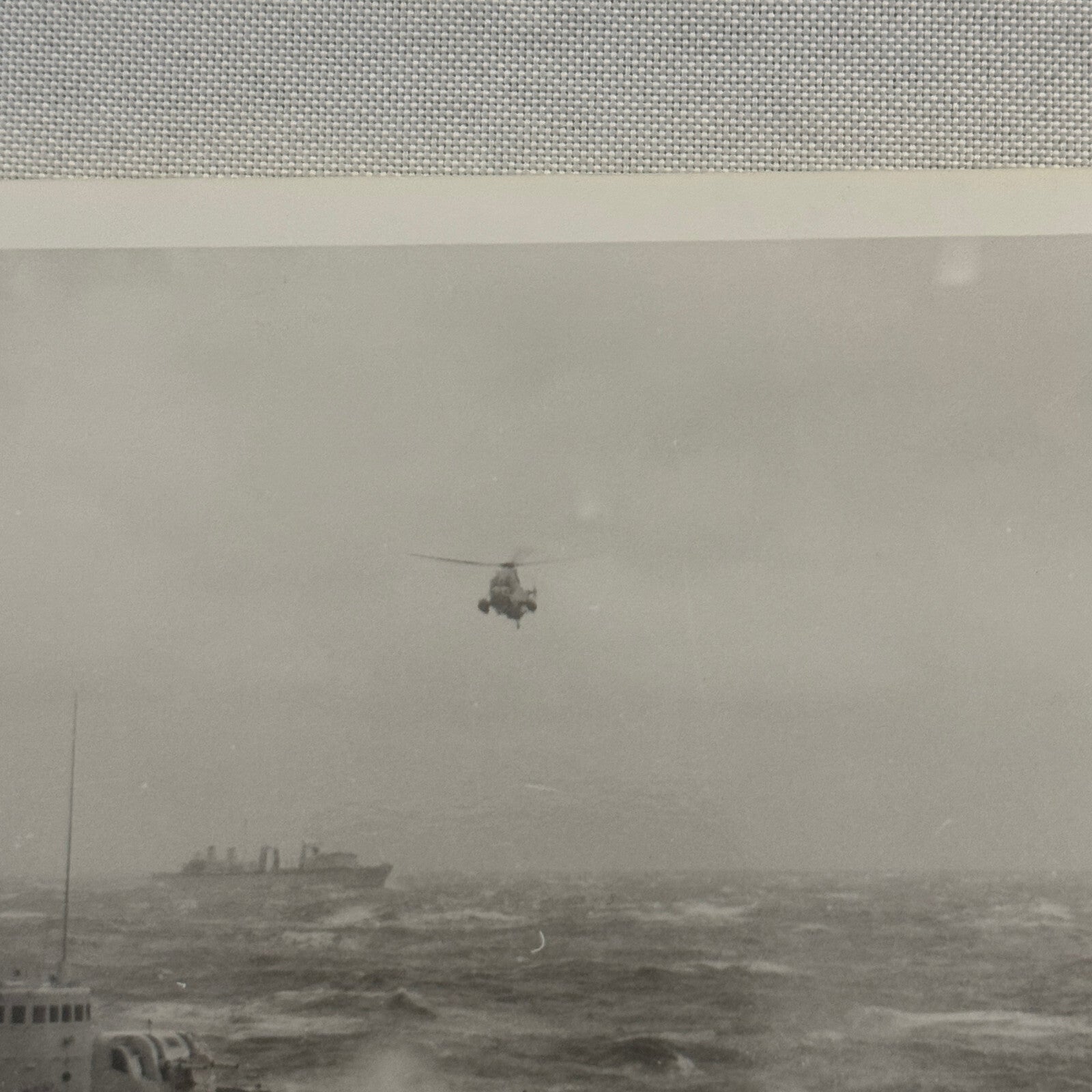 Military Ship Photo Photograph Boat Modern Print  Unidentified