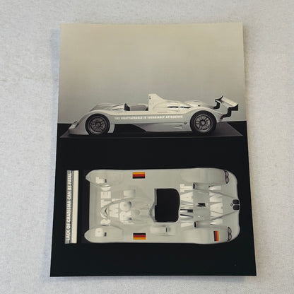 1999 BMW V12 LMR LeMans Racing Press Kit Brochure Photos GERMAN Jenny Holzer Art