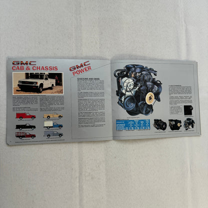 1985 GMC S-15 Pickup S15 Pickup Truck Sales Brochure Catalog Advertising