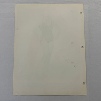 Vintage Wrestling Print Insert Viviane Vachon Quebec French 1973