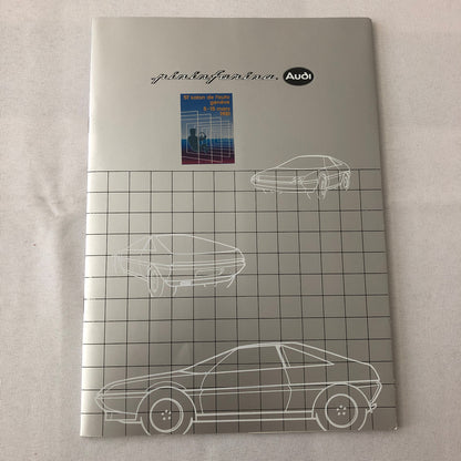 1981 Audi Quartz Pininfarina Concept Car Press Kit Brochure Photos Audi Coupe