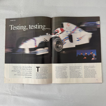 1999 Ford Jackie Stewart Racing Team SF3 Press Kit 35mm Slides Brochure Photos