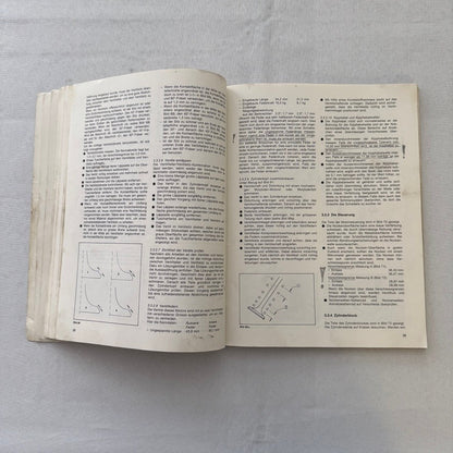 Vintage Yamaha XT550 Motorcycle Bike Repair Manual Book XT 550 GERMAN