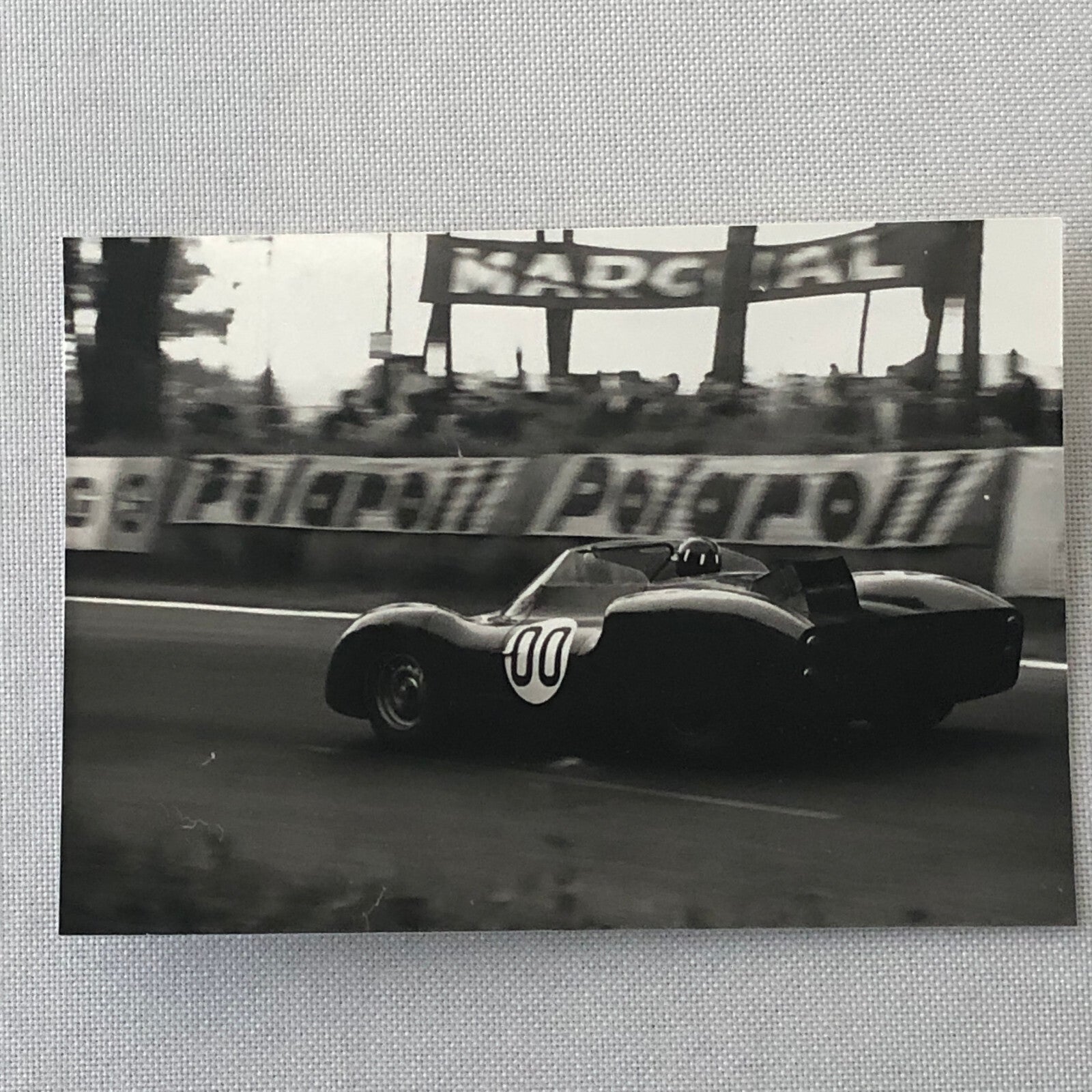 Vintage Racing Photo Photograph Rover BRM Turbine Car LeMans 1963 Graham Hill