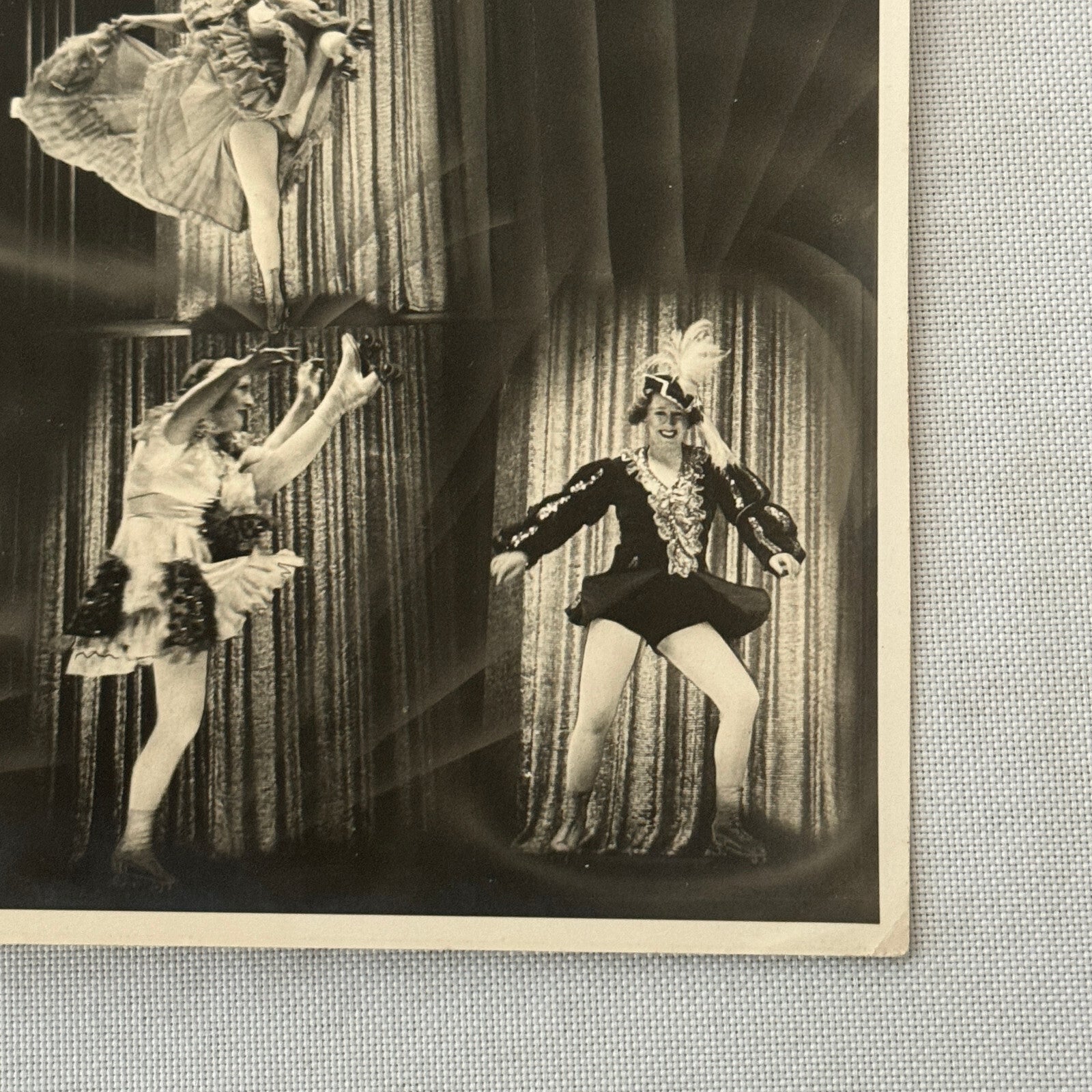 Vintage Circus Rollerskating Roller Skate Act Photo Photograph Friedel Drosae