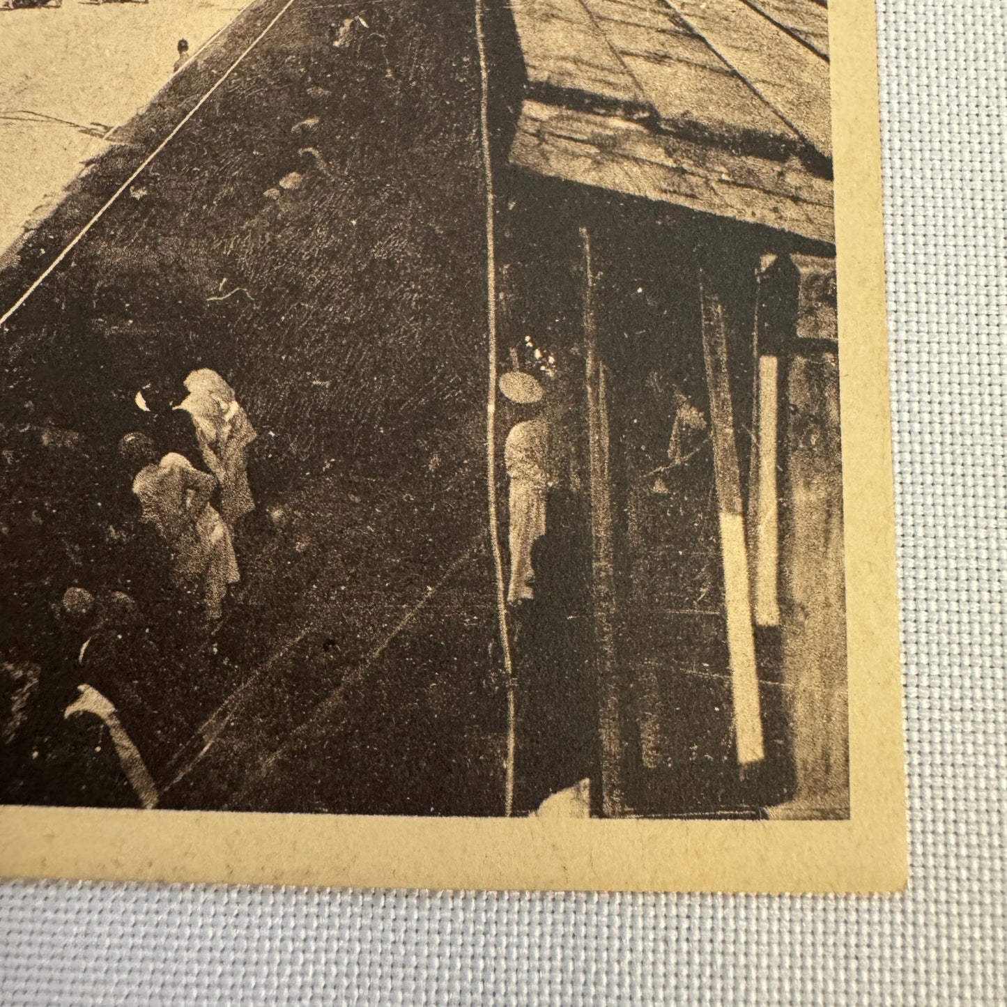 Vintage Racing Car Postcard Post Card Pescara Riviera Coppa Acerbo La Partenza