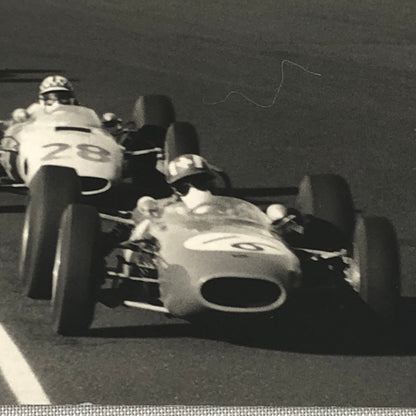 Vintage Racing Car Photo Photograph Print Jim Clark Innes Ireland Jo Siffert 