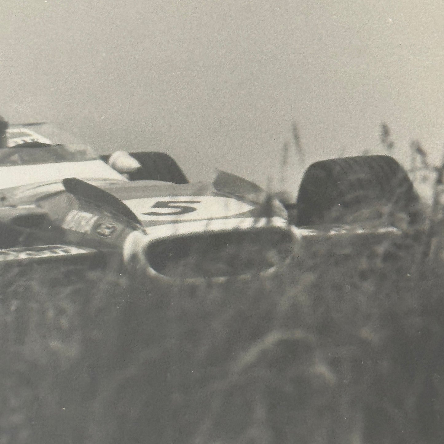 Vintage Racing Photo 1971 Dutch Grand Prix Race JP Beltoise Jean Pierre Beltoise
