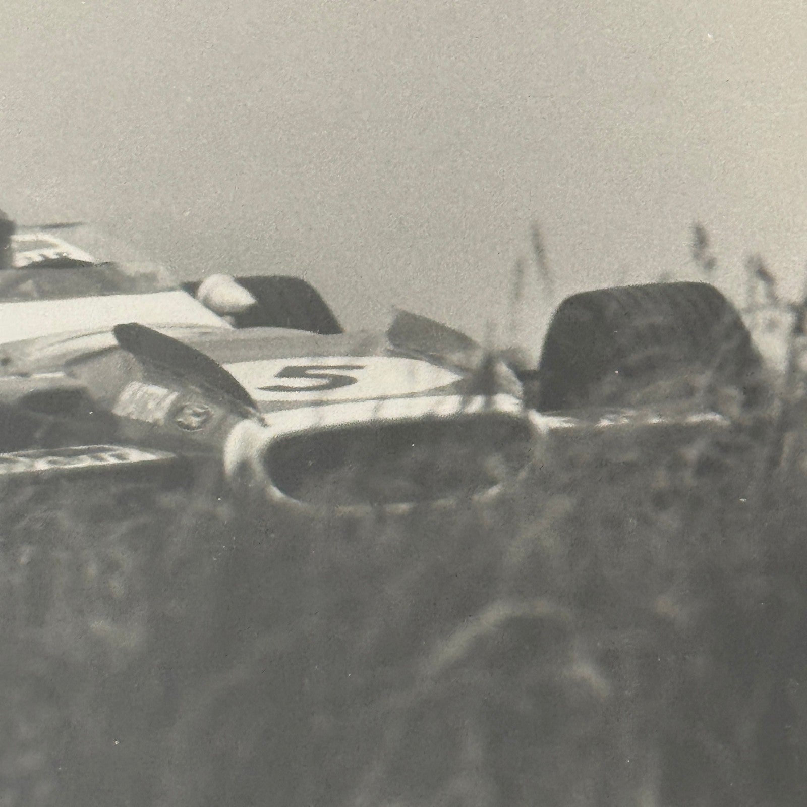Vintage Racing Photo 1971 Dutch Grand Prix Race JP Beltoise Jean Pierre Beltoise