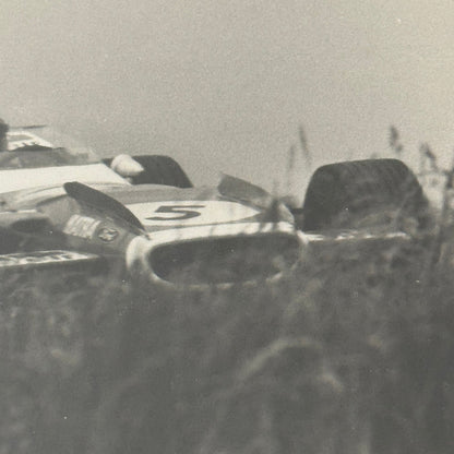 Vintage Racing Photo 1971 Dutch Grand Prix Race JP Beltoise Jean Pierre Beltoise