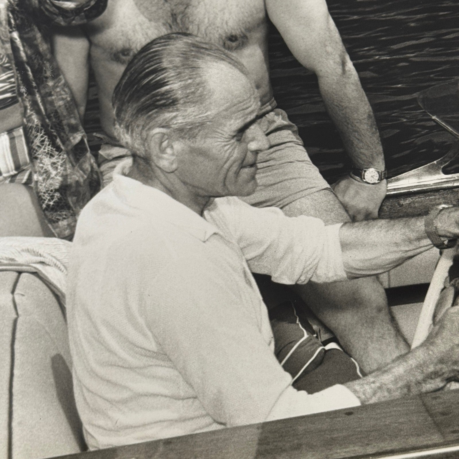Juan Manuel Fangio Retirement Vacation Holiday Italian Press Photo F1 Racing
