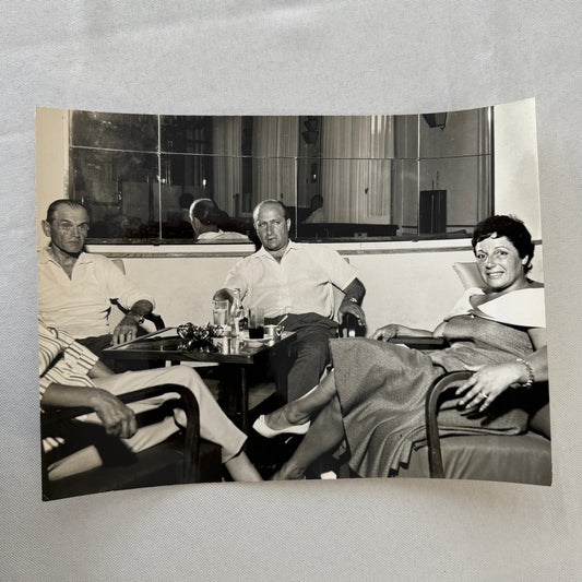 Juan Manuel Fangio Retirement Vacation Holiday Italian Press Photo F1 Racing