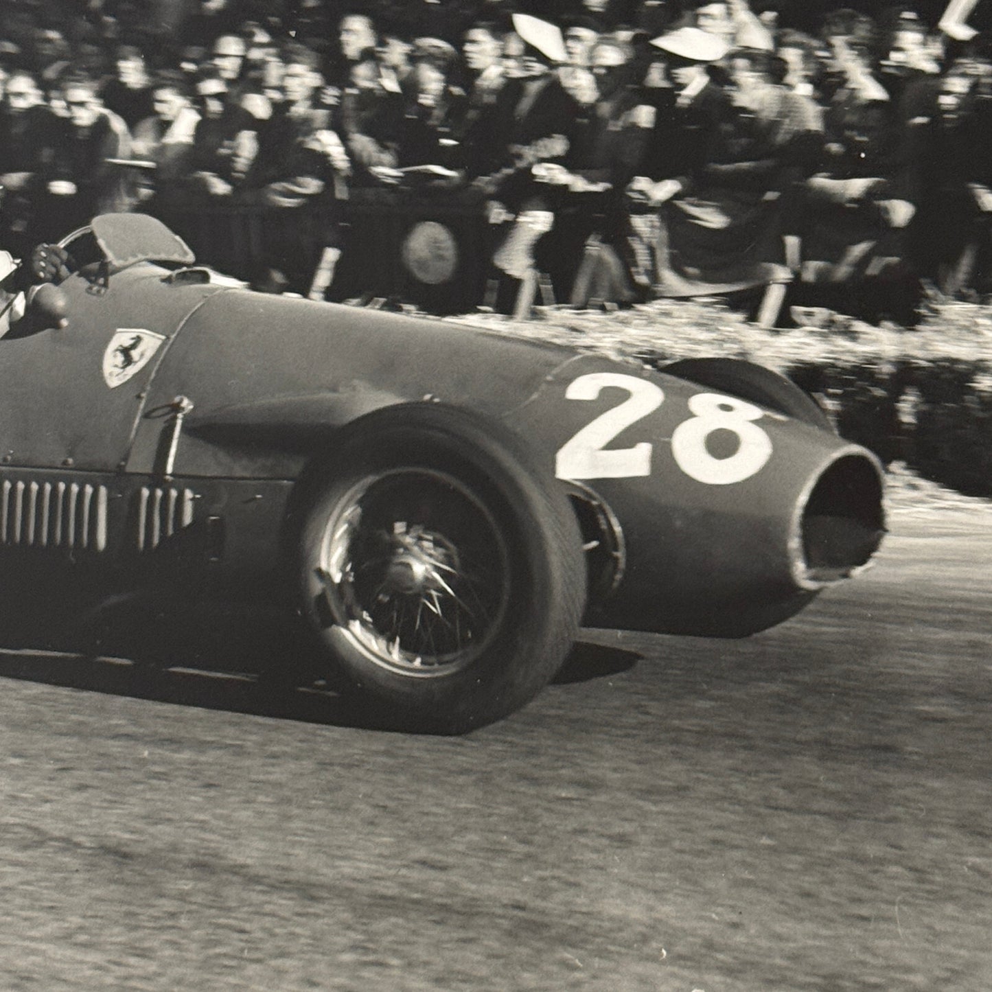 Ferrari 1954 Swiss Grand Prix Racing Photo Photograph Luigi Villoresi