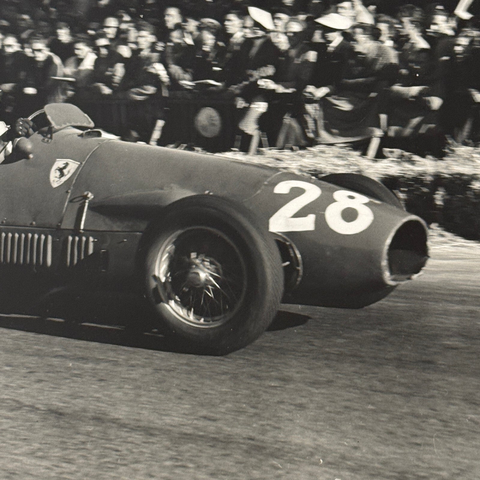 Ferrari 1954 Swiss Grand Prix Racing Photo Photograph Luigi Villoresi