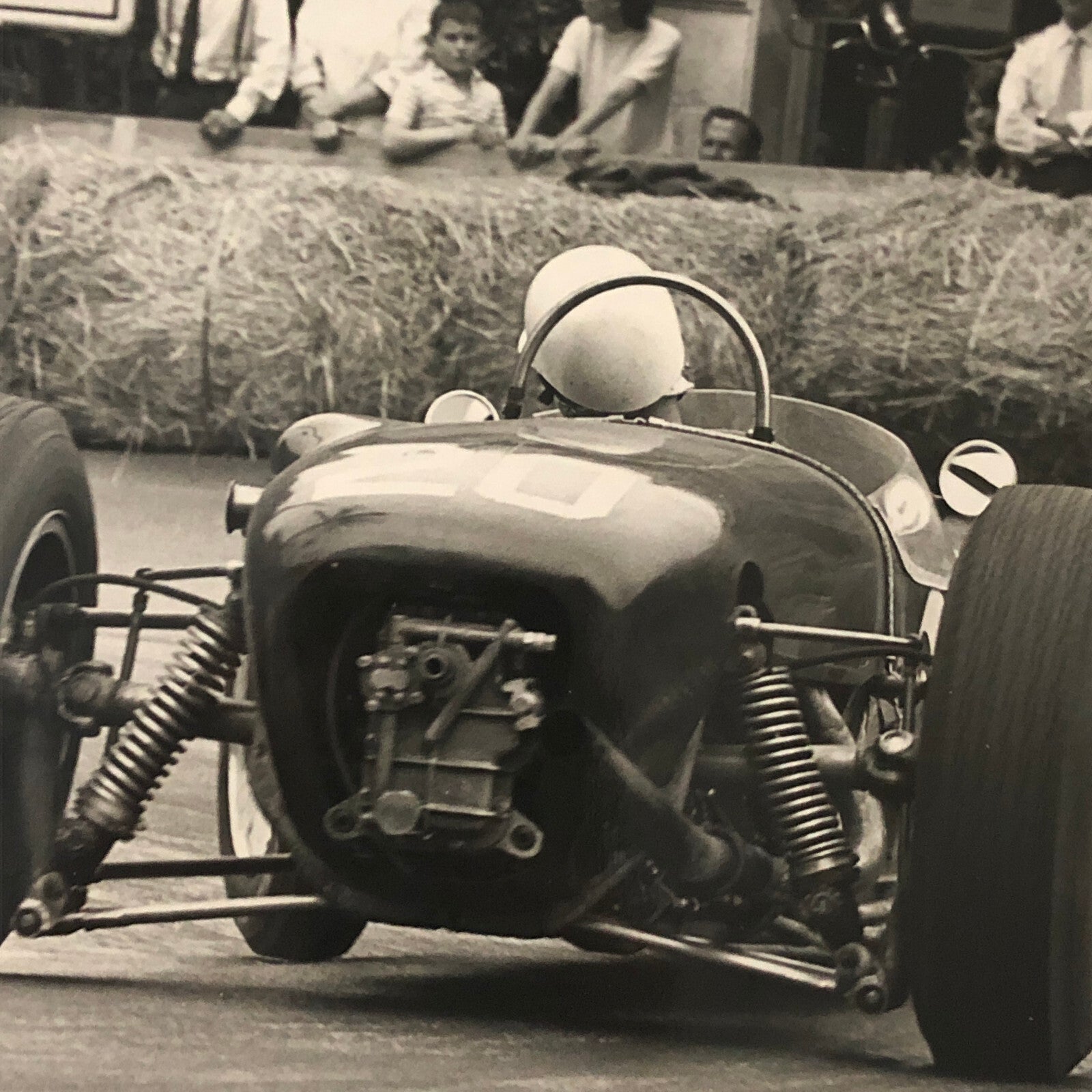 Vintage Racing Car Driver Photo Photograph Print Monte Carlo Geoffrey Goddard