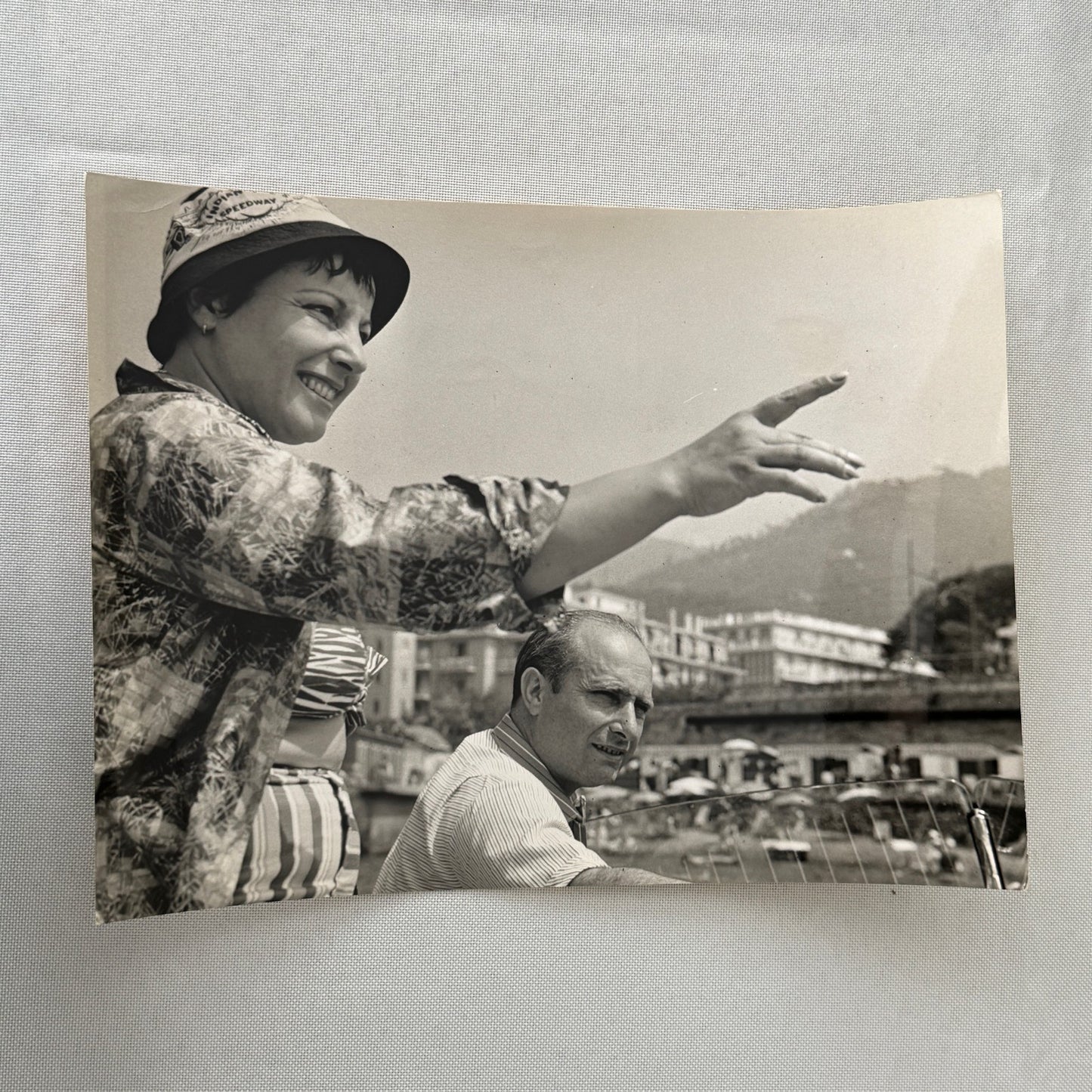 Juan Manuel Fangio Retirement Vacation Holiday Italian Press Photo F1 Racing