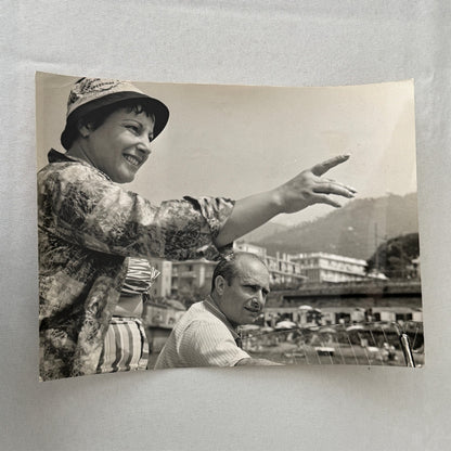 Juan Manuel Fangio Retirement Vacation Holiday Italian Press Photo F1 Racing