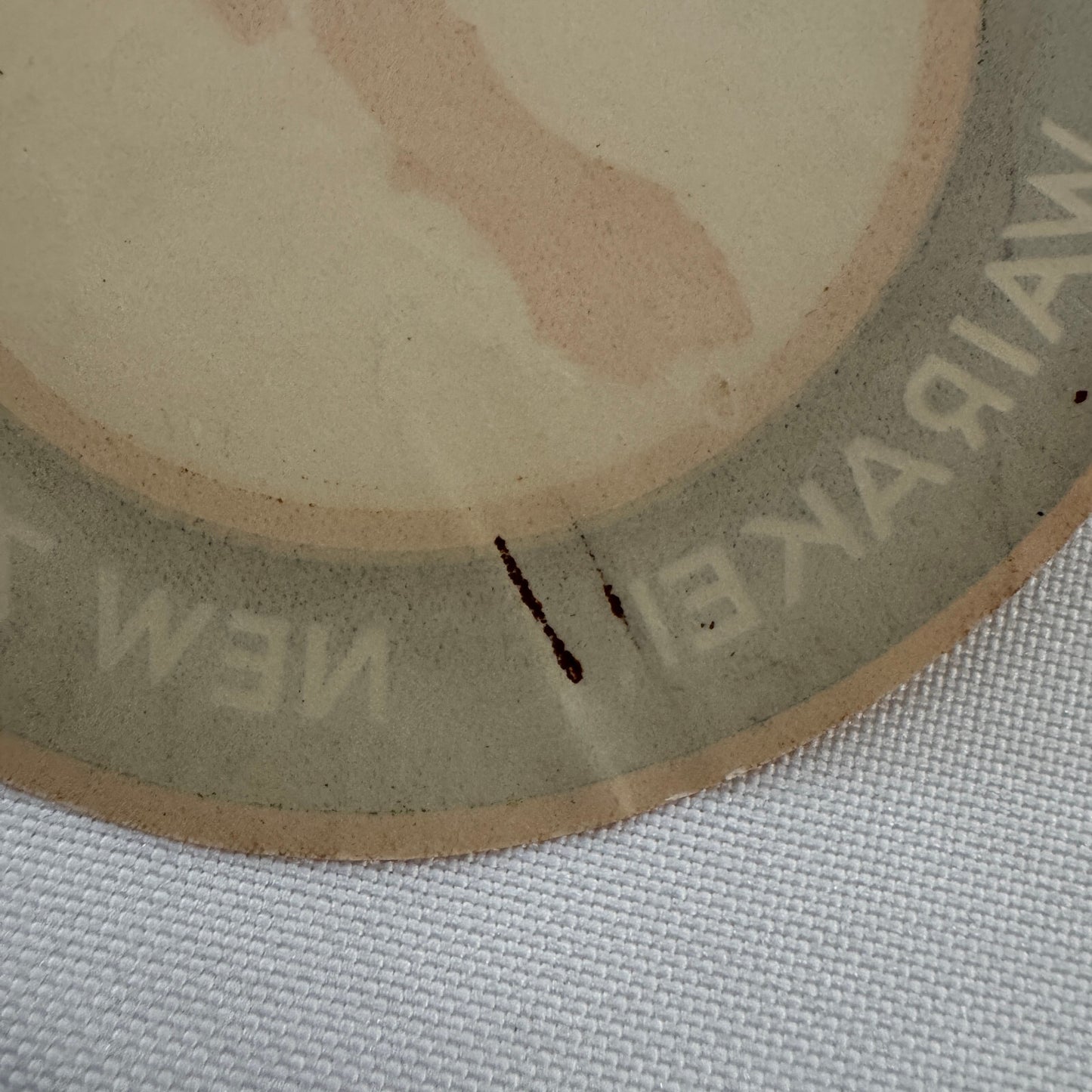 Vintage Travel Luggage Label Hotel Wairakei New Zealand