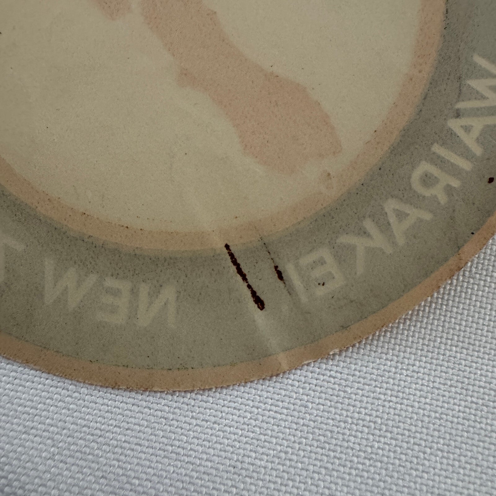 Vintage Travel Luggage Label Hotel Wairakei New Zealand