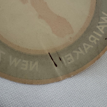 Vintage Travel Luggage Label Hotel Wairakei New Zealand