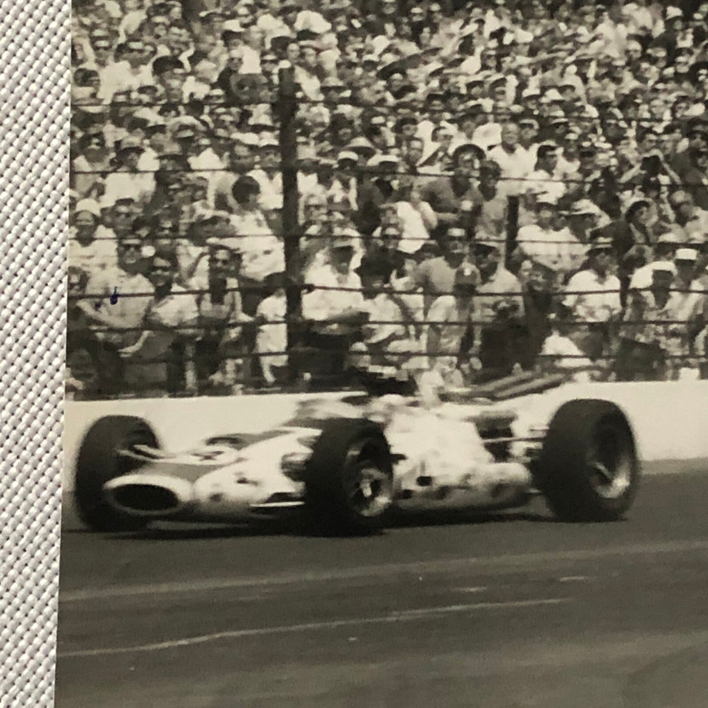 Vintage Indy 500 Crash Wreck Indianapolis 500 Racing Photo Photograph Hill +